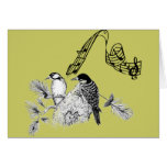 Vintage Birds Card