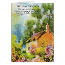 Vintage Birthday Card