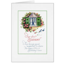 Vintage birthday card