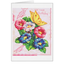 Vintage Birthday Card