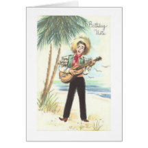 Vintage Birthday Greeting Card