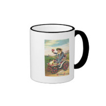 Vintage Birthday Greeting Mug