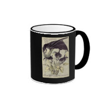 Vintage Black Calla Lilies Mug