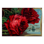 Vintage blank card