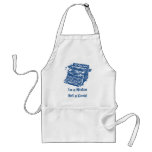 Vintage Blue Typewriter Aprons