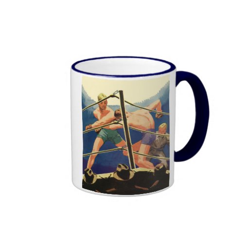 Vintage Boxing Coffee Mug