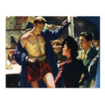 Vintage Boxing Post Cards