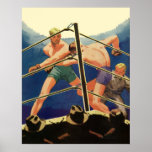 Vintage Boxing Poster