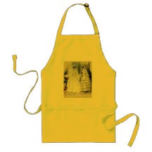 Vintage Bridal Brides Antique White Wedding Aprons
