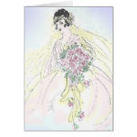 Vintage Bride Greeting Cards