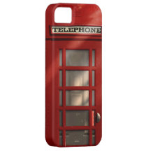 Vintage British Red Telephone Box