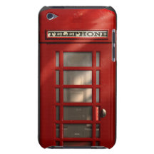 Vintage British Red Telephone Box iPod Touch Case-Mate Case