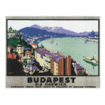 Vintage Budapest Hungary Postcards