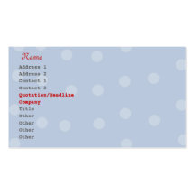 Vintage bunting style business card