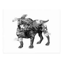 Vintage Butch in BW Postcard