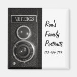 Vintage Camera Effect Magnet