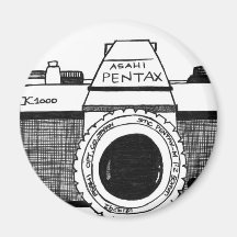 Vintage Camera Magnets