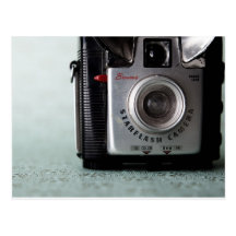 Vintage Camera Postcard - Brownie