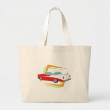 Vintage Car Canvas Bags