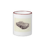 Vintage Car: Chevrolet Corvette Coffee Mugs