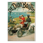 Vintage card De dion Bouton