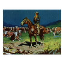 Vintage Cattle Rancher Announcements