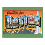 Vintage Change of Address, Boston Massachusetts Postcards