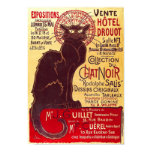 Vintage Chat Noir, Vente Hôtel Drouot Steinlen posters