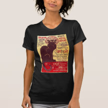 Vintage Chat Noir, Vente Hôtel Drouot Steinlen Tee Shirts