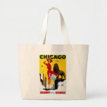 Vintage Chicago Advertisement Canvas Bags