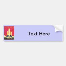 Vintage Chicago World's Fair Bumper Stickers