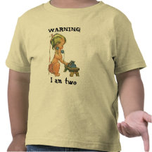 Vintage Child Cute Blonde Girl Talking on Toy Phon Tees