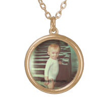 vintage child necklace