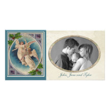 Vintage Christmas Angels Photo Cards