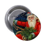 Vintage Christmas Button
