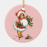 Vintage Christmas Child Ornament