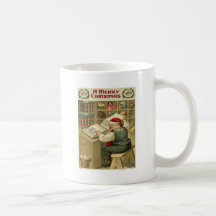 Vintage Christmas Coffee Mug