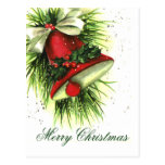 Vintage Christmas Greetings Postcard