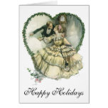 Vintage Christmas Love Card