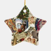 Vintage Christmas Mix Ornaments