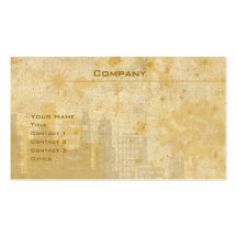 Vintage City Business Cards