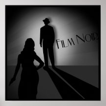 vintage classic film noir print