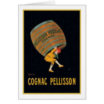 Vintage Cognac Pellisson Ad Cards