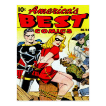 Vintage comic strips - post cards