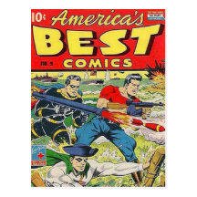 Vintage comic strips - postcards