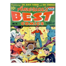 Vintage comic strips - postcards