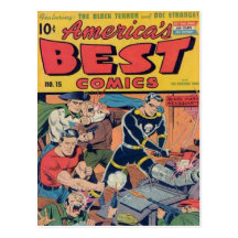 Vintage comic strips - postcards