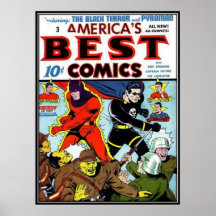 Vintage comic strips - posters