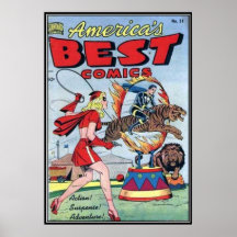 Vintage comic strips - posters