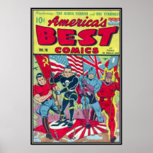 Vintage comic strips - posters